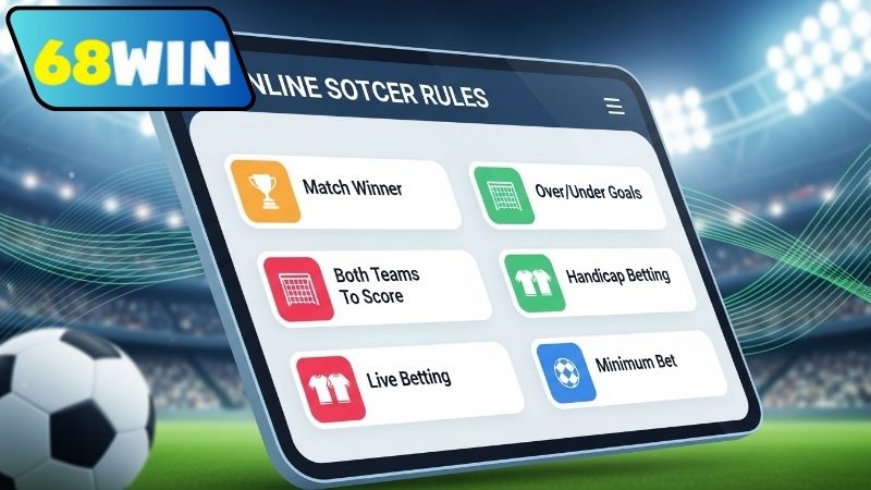 Cách tham gia an toàn và đúng luật cá cược bóng đá trực tuyến